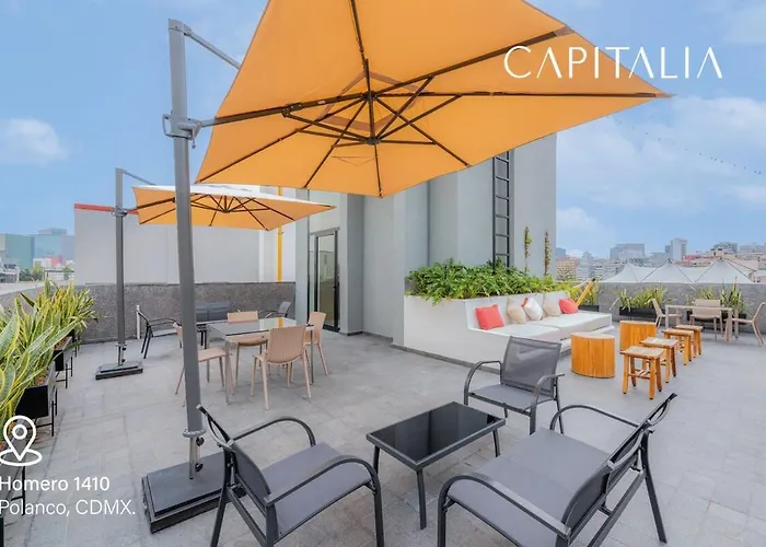 Apartment Hom 1a Capitalia Palacio Polanco 1br Mexico City